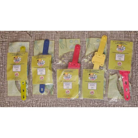 SpongeBob SquarePants 2010 Burger King Character Watches Set of 5 NIP Sealed NWT - Picture 2 of 7